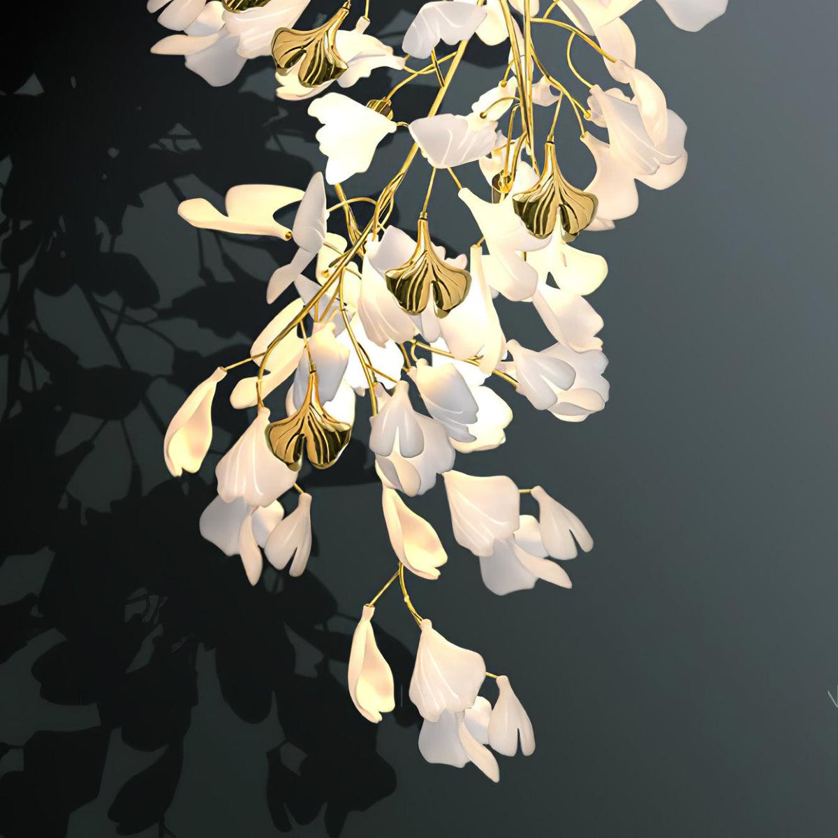 Arlista Applique Murale en Céramique Fleurs