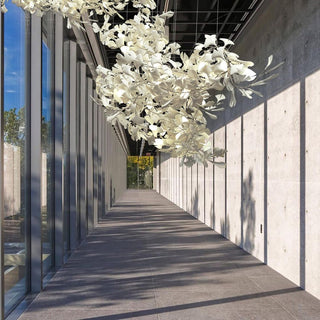 Olivia Céramique Gingko Feuille Lustre