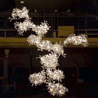 Olivia Céramique Gingko Feuille Lustre