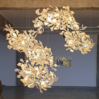 Olivia Céramique Gingko Feuille Lustre