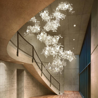 Olivia Céramique Gingko Feuille Lustre
