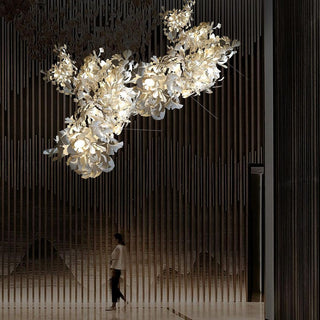 Olivia Céramique Gingko Feuille Lustre