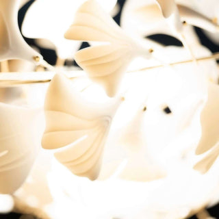 Olivia Céramique Gingko Feuille Lustre
