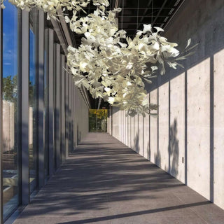Olivia Céramique Gingko Feuille Lustre