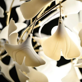 Olivia Céramique Gingko Feuille Lustre