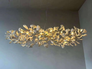 Olivia Céramique Gingko Feuille Lustre