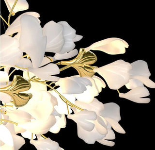 Olivia Céramique Gingko Feuille Lustre