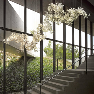 Olivia Céramique Gingko Feuille Lustre