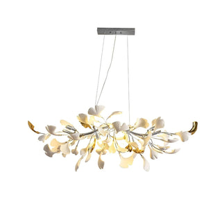 Olivia Lustre linéaire en céramique Gingko