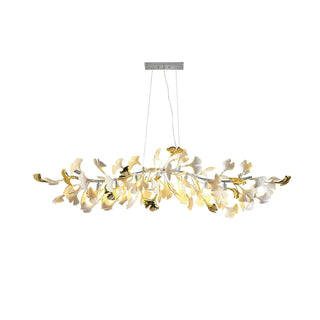 Olivia Lustre linéaire en céramique Gingko