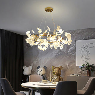Orelalella Lustre Gingko LED Branche