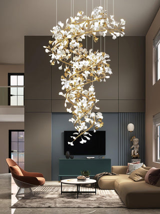 Gingko Chandelier Q-Neutral Decor