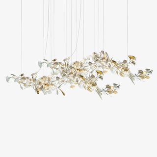 Viraaelle Lustre en Céramique Feuillage Gingko