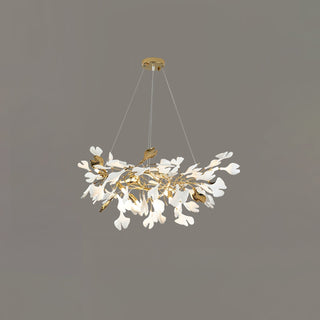 Olivia Lustre Céramique Gingko Luxe Escalier d'Hôtel