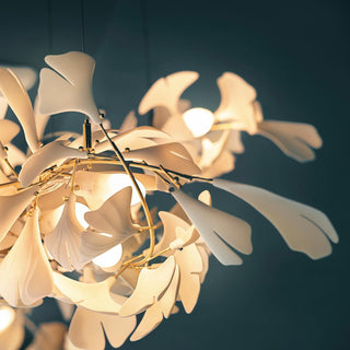 Olivia Céramique Gingko Feuille Lustre