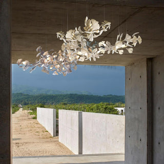 Olivia Céramique Gingko Feuille Lustre