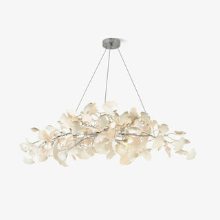 Arux Lustre Ginkgo Art Déco Courbé Vers le Bas