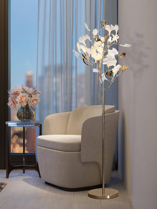 Anoren Lampadaire Floral Luxe