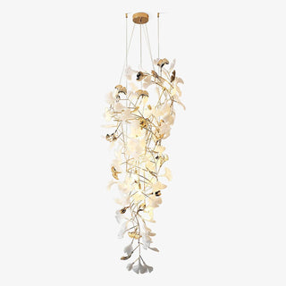 Olivia Céramique Gingko Cascadant Lustre