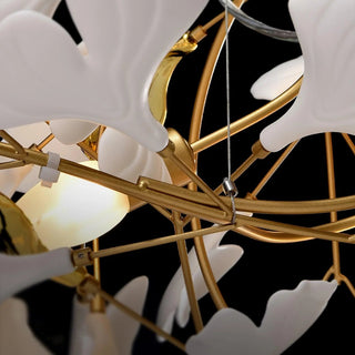 Metr Lustre de Luxe en Céramique pour Salon en Forme d’Arc en U