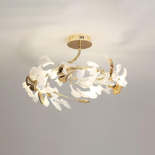 Artheel Plafonnier rotatif en céramique Gingko de style nordique haut de gamme