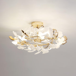 Artheel Plafonnier rotatif en céramique Gingko de style nordique haut de gamme