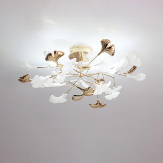 Artheel Plafonnier rotatif en céramique Gingko de style nordique haut de gamme
