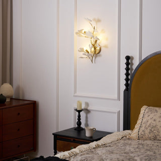 Wylie Applique Murale Postmoderne Luxe Gingko Céramique-Luire