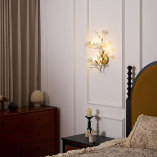 Wylie Applique Murale Postmoderne Luxe Gingko Céramique-Luire