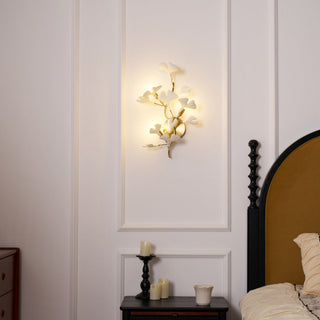 Wylie Applique Murale Postmoderne Luxe Gingko Céramique-Luire