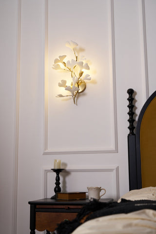 Wylie Applique Murale Postmoderne Luxe Gingko Céramique-Luire