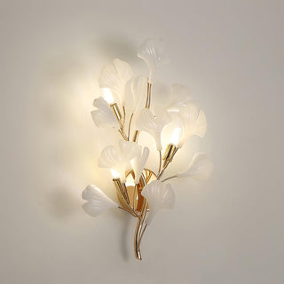 Wylie Applique Murale Postmoderne Luxe Gingko Céramique-Luire
