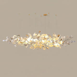 Unoryra Lustre Postmoderne Céramique Nuage Ginkgo