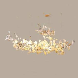 Unoryra Lustre Postmoderne Céramique Nuage Ginkgo