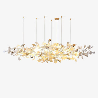 Unoryra Lustre Postmoderne Céramique Nuage Ginkgo