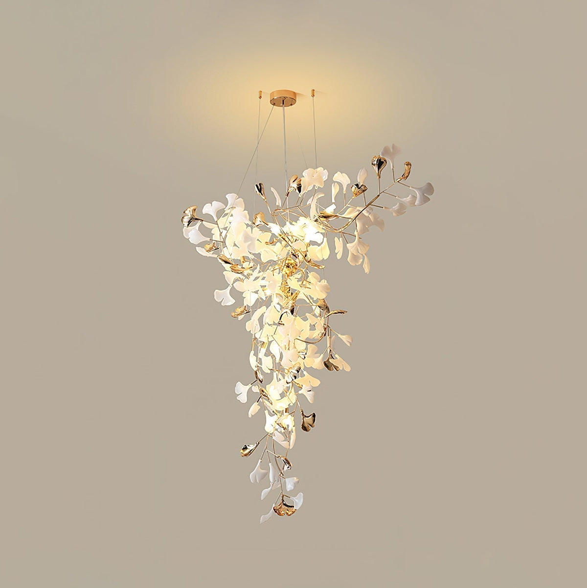 Alvana Céramique Gingko Lustre Pointe Volant