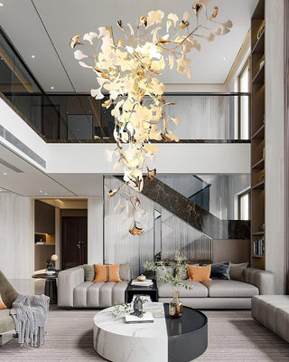 Olivia Céramique Gingko Lustre Pointe Volant