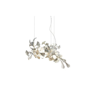 Olivia Lustre en céramique en forme de branche avec feuille de gingko