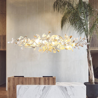 Unoryra Lustre Postmoderne Céramique Nuage Ginkgo