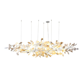 Unoryra Lustre Postmoderne Céramique Nuage Ginkgo