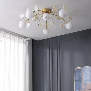 Lustra Plafonnier en Verre Luxe-Luire