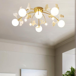 Lustra Plafonnier en Verre Luxe-Luire
