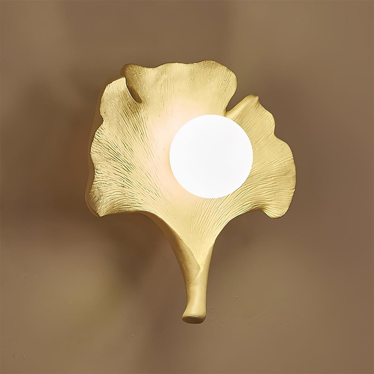 Olivia Ginkgo Leaf Shape Wall Lamp-Neutral Decor
