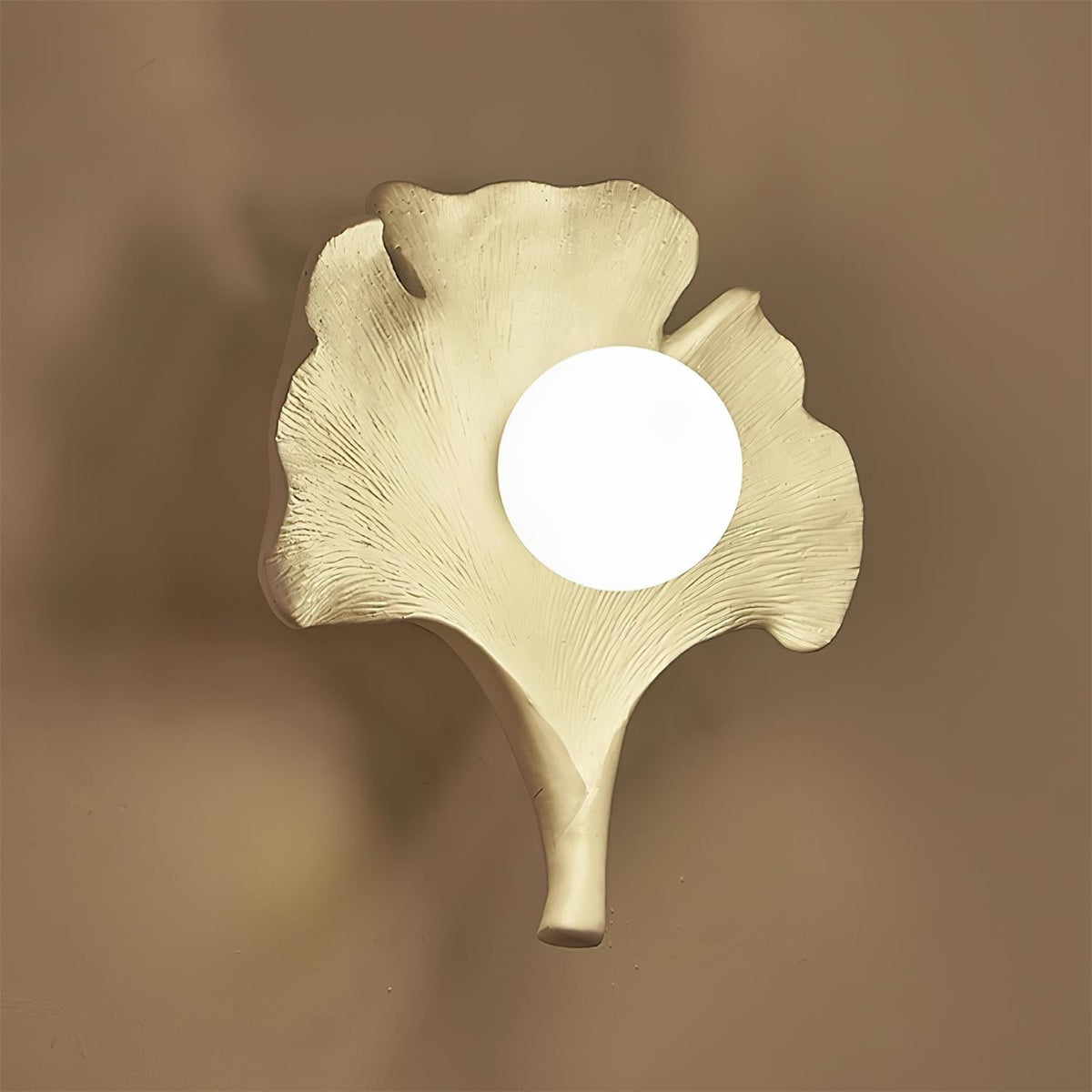 Olivia Ginkgo Leaf Shape Wall Lamp-Neutral Decor