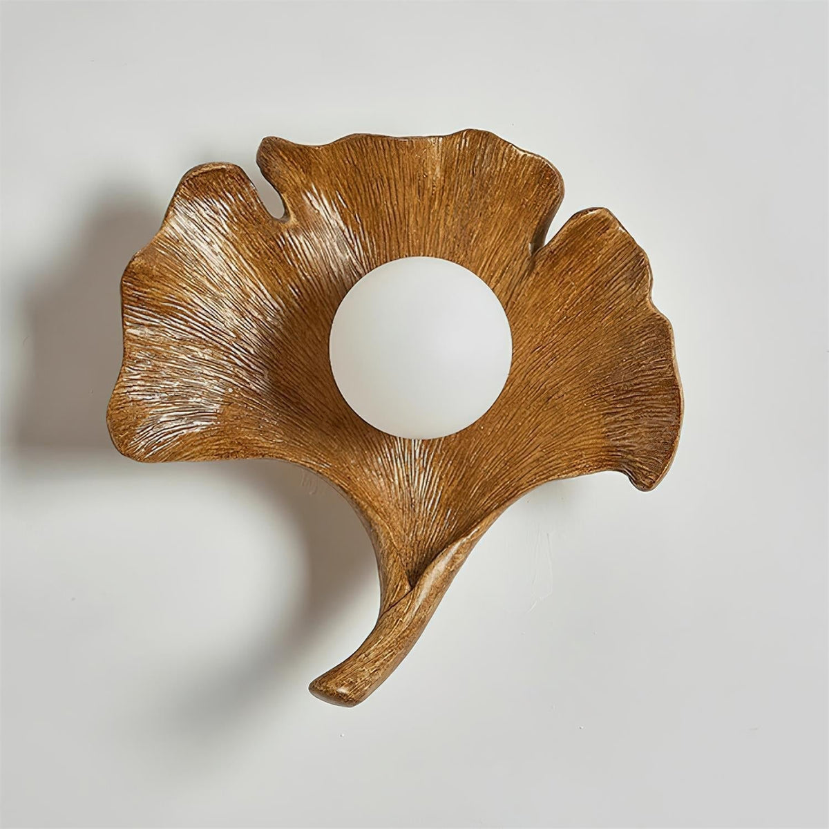 Olivia Ginkgo Leaf Shape Wall Lamp-Neutral Decor
