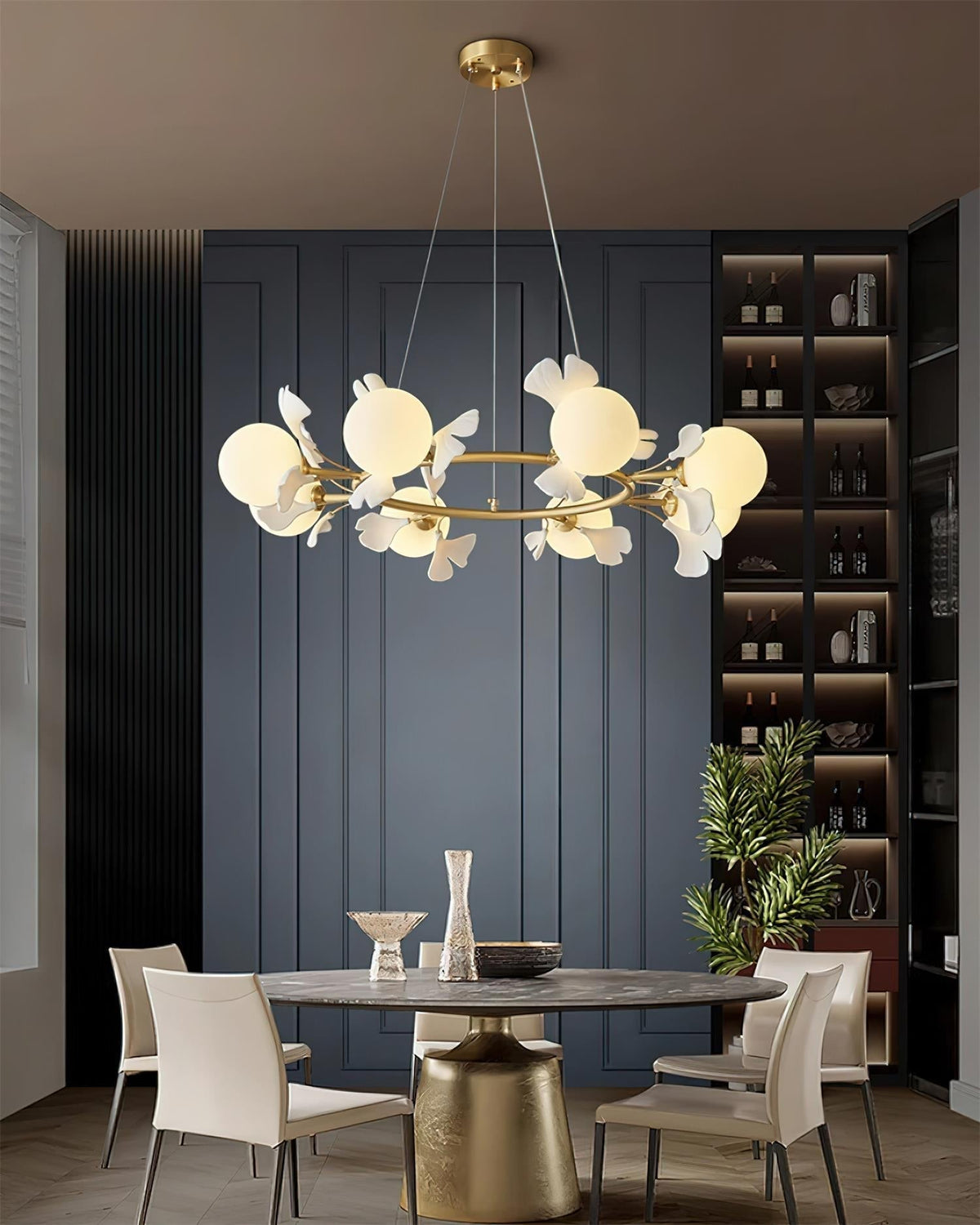 Fidova 8-Light Globe Chandelier-Neutral Decor