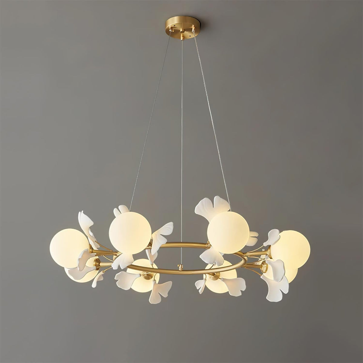Fidova 8-Light Globe Chandelier-Neutral Decor