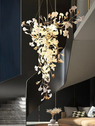 Olivia Céramique Gingko Lustre Pointe Volant