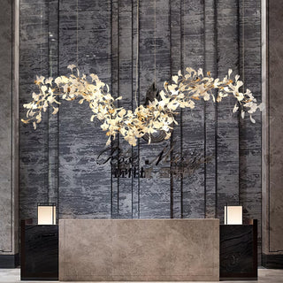 Olivia Céramique Gingko Lustre Pointe Volant
