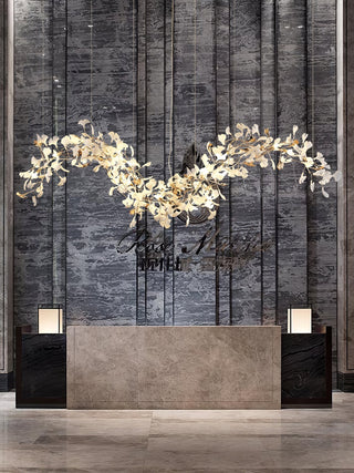 Olivia Céramique Gingko Lustre Pointe Volant